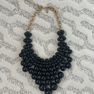 Kate Spade Black Beaded Necklace